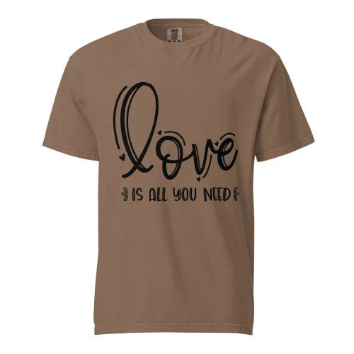 Unisex garment-dyed heavyweight t-shirt