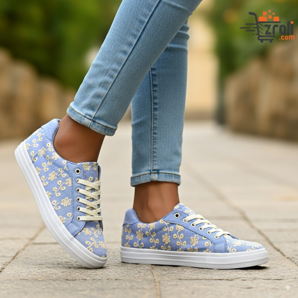Canvas trainers