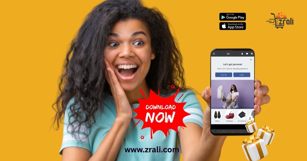 Zrali Mobile App Screenshots - Shopping for Shoes and Handbags